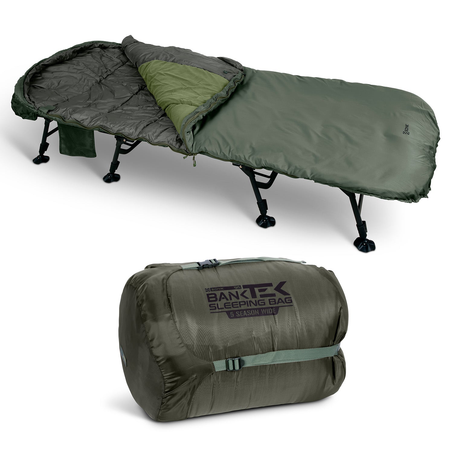 Sonik BANK-TEK 5 Season Sleeping Bag Wide