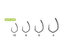 CARP SPIRIT V-CURVE HOOKS