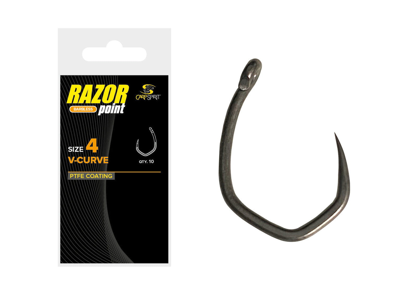 CARP SPIRIT V-CURVE HOOKS
