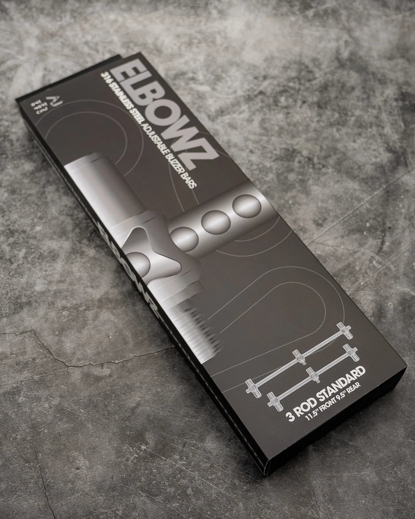 One More Cast Elbowz Stainless Steel Buzz Bars (Pair)