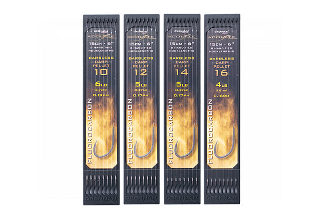 Drennan Acolyte Carp Pellet Barbless 6” Hook Plate System