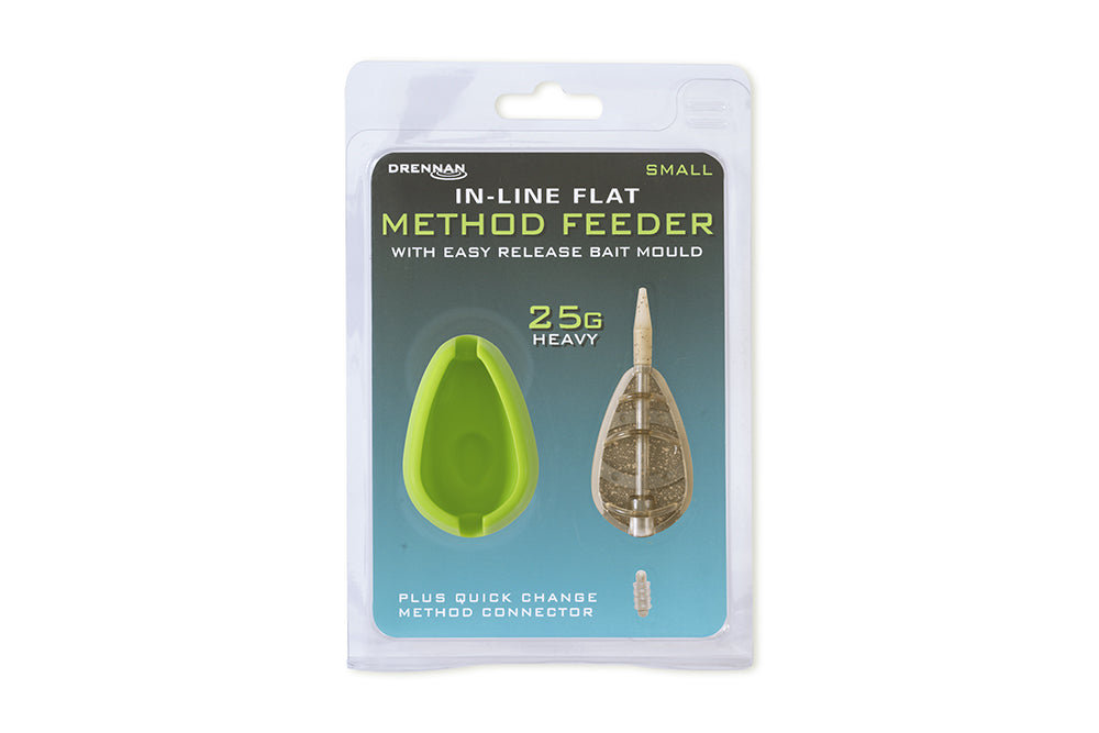 Drennan In-Line Flat Method Feeder With Mould