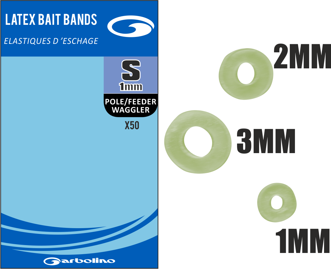 Garbolino LATEX BAIT BANDS