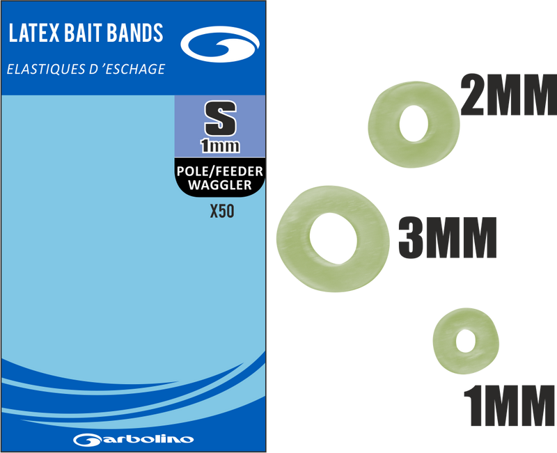 Garbolino LATEX BAIT BANDS