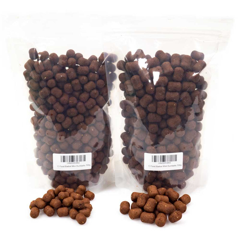 HINDERS C FOOD BARBEL READYMADE DUMBELLS 700G