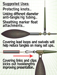 GARDNER TACKLE COVERT SILICONE SLEEVES