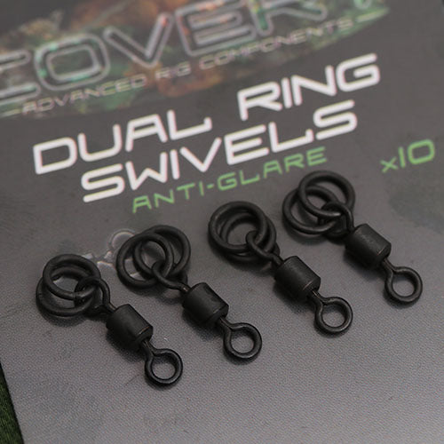 GARDNER TACKLE COVERT DUAL RING SWIVEL ANTI GLARE