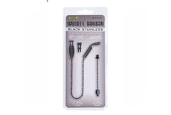 ESP Black/White Barrel Bobbins Black Stainless
