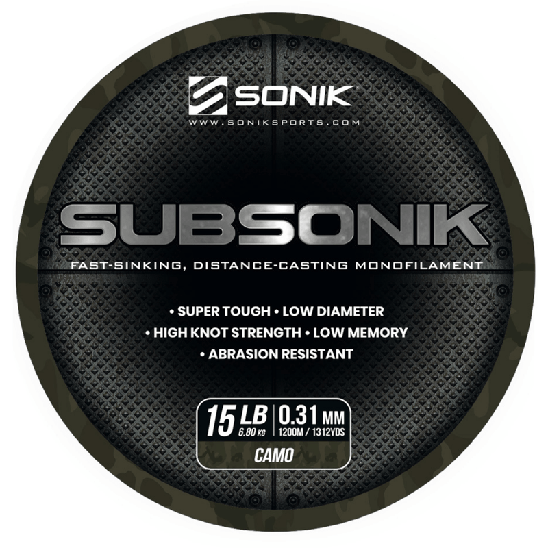 Sonik Subsonik Monofilament Line 1200M