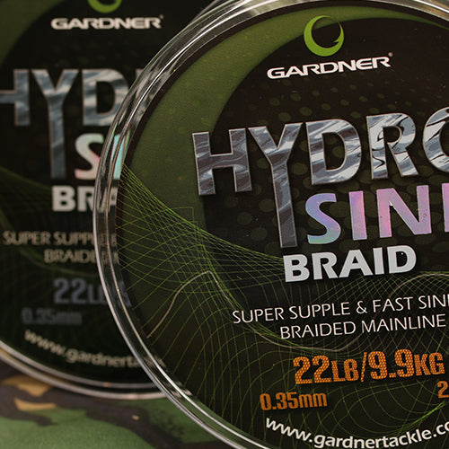 GARDNER TACKLE HYDRO-SINK BRAIDED MAINLINE