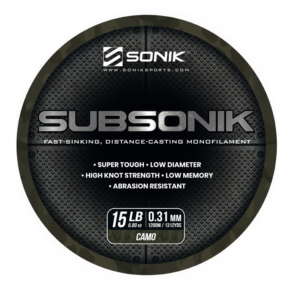 Sonik Subsonik Monofilament Line 1200M