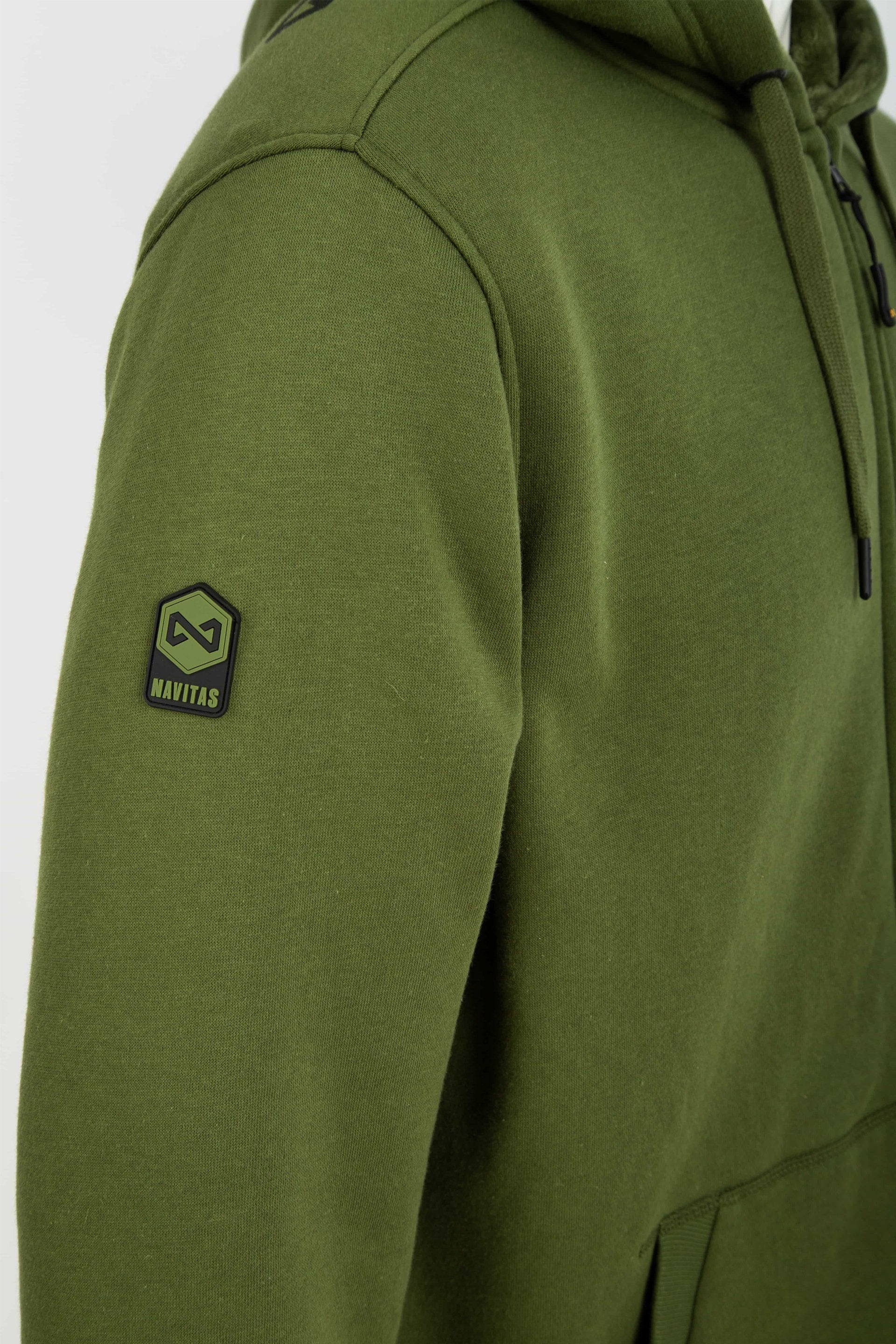 Navitas Sherpa Zip Hoody Green