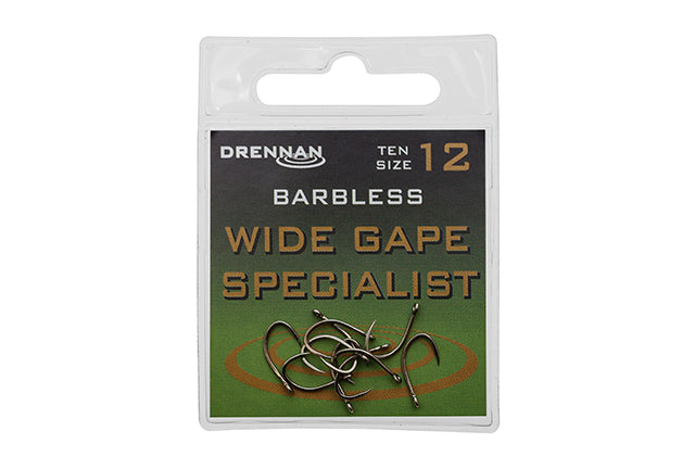 Drennan Barbless Wide Gape Specialist