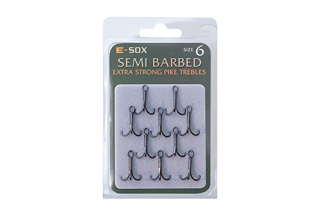 E-Sox Extra Strong Pike Trebles