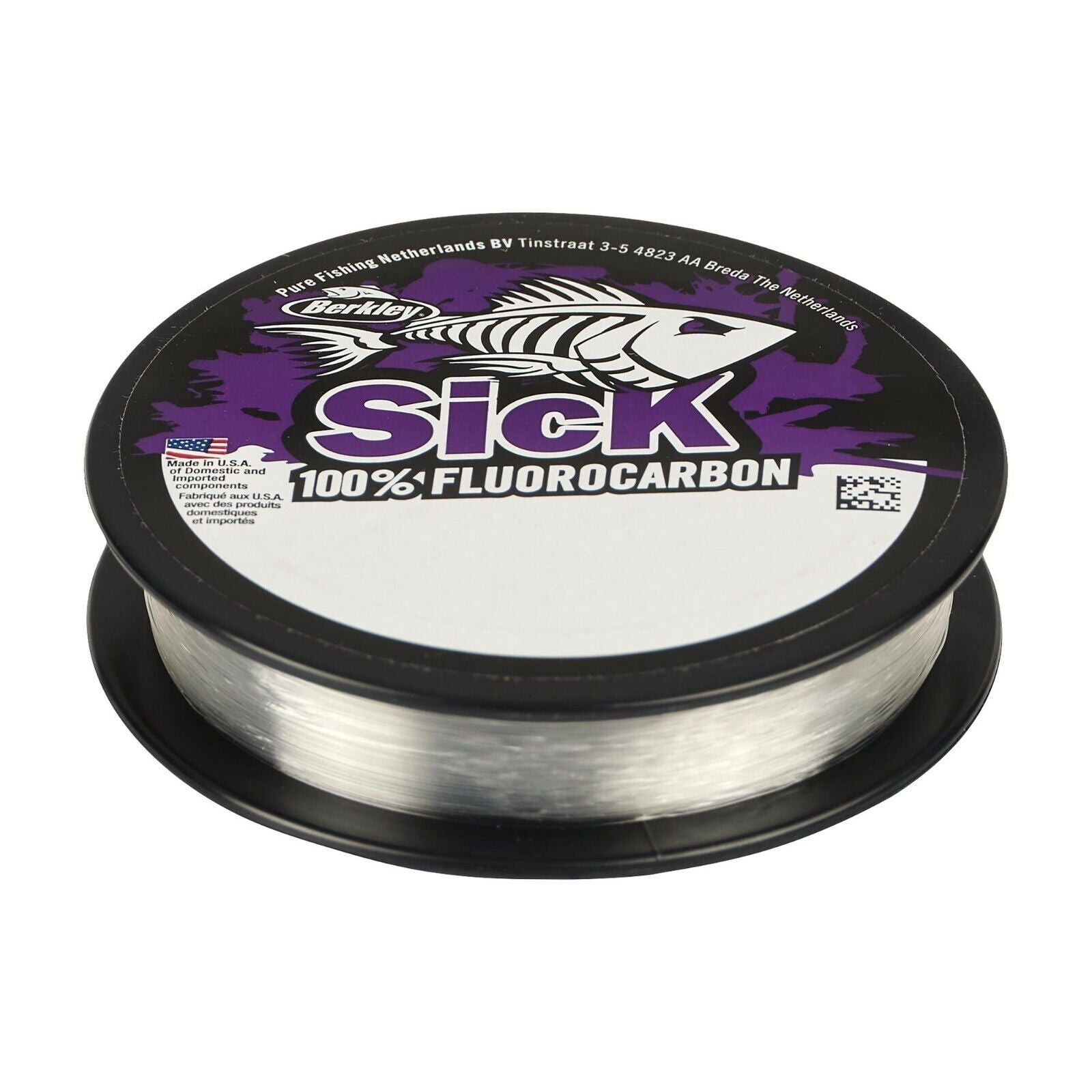 Berkley Sick 100% Fluorocarbon Leader Line - 50m Spool