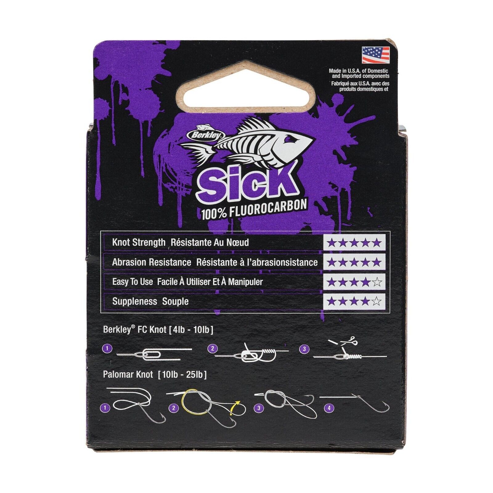 Berkley Sick 100% Fluorocarbon Leader Line - 50m Spool