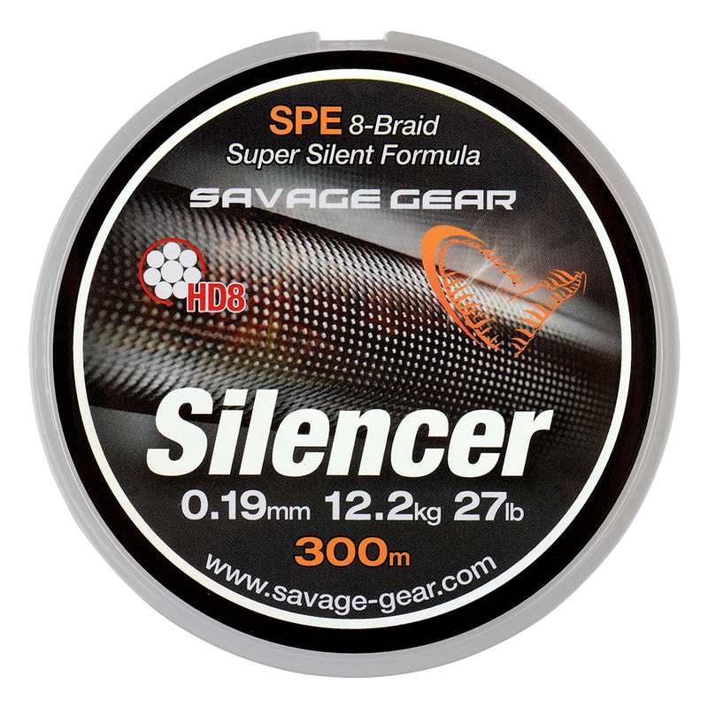 SAVAGE GEAR HD8 SILENCER BRAID 120M 0.09MM GREEN