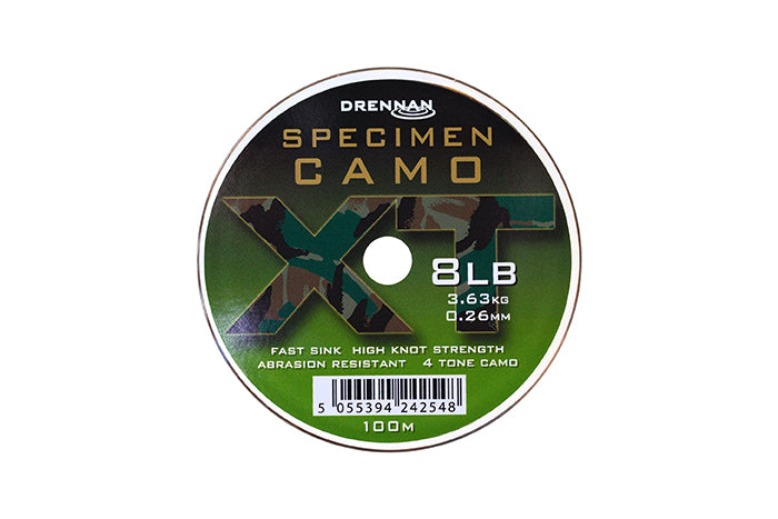 Drennan Specimen Camo XT 100m & 250m