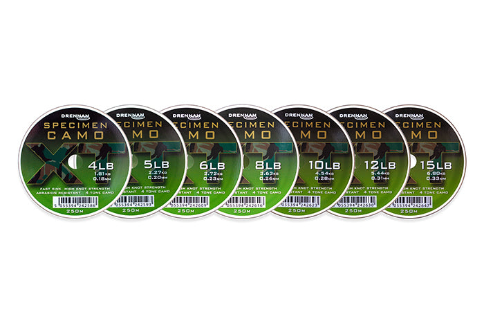 Drennan Specimen Camo XT 100m & 250m
