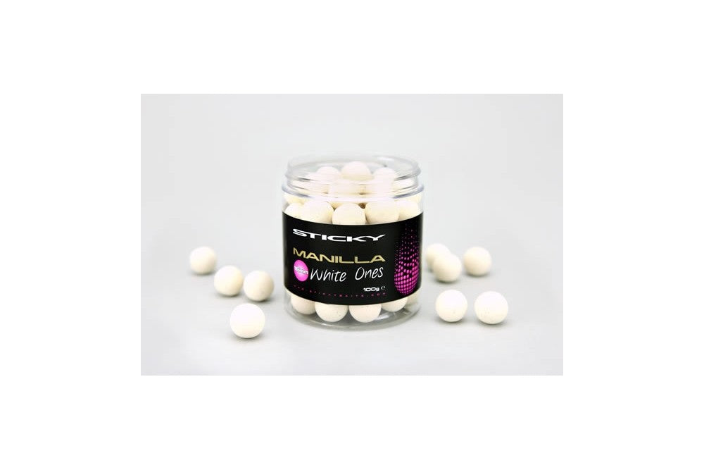 STICKY BAITS MANILLA WHITE ONES POP UPS