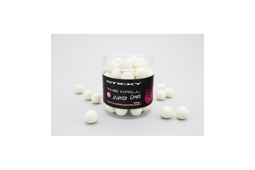 STICKY BAITS THE KRILL WHITE ONES POP UPS