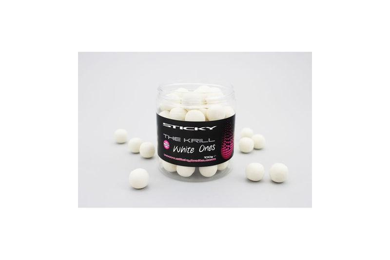 STICKY BAITS THE KRILL WHITE ONES POP UPS