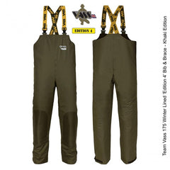 Vass Tackle Team Vass 175 Bib & Brace Khaki ‘Edition 4’ WINTER