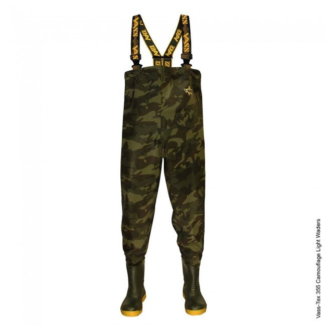 Vass Tackle Vass-Tex 355 'Lightweight' Camouflage Waders