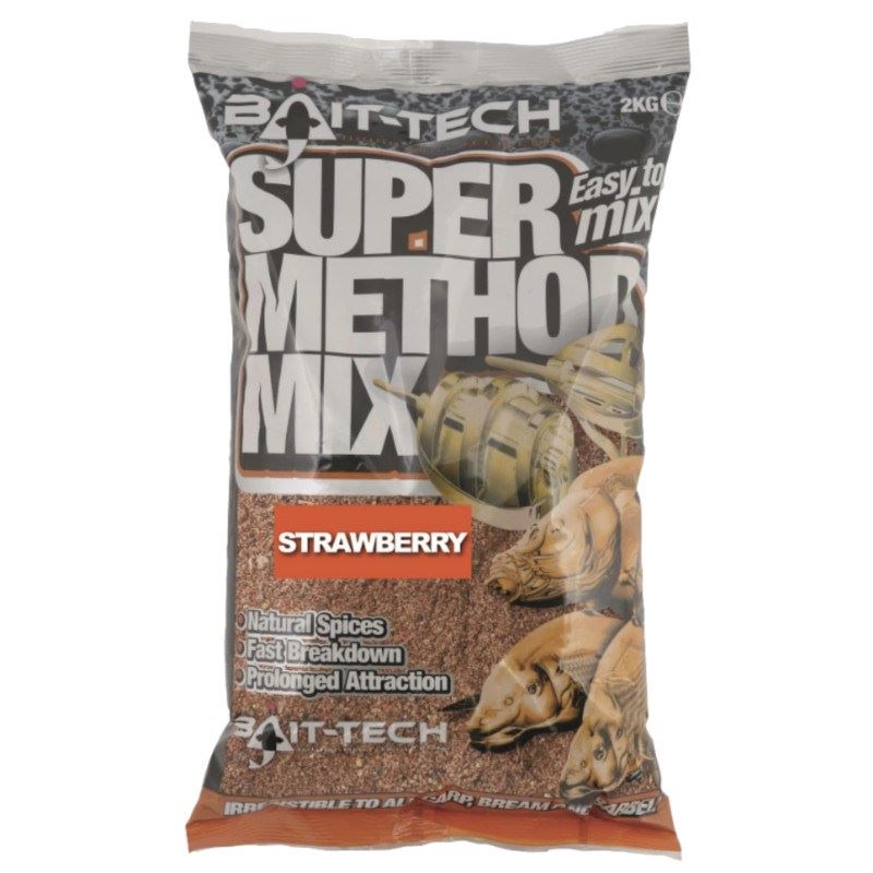 Bait Tech Super Method Mix Strawberry