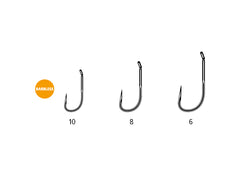 CARP SPIRIT LONG SHANK HOOKS