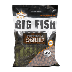 Dynamite Baits Peppered Squid Shelf life Boilies - 1kg