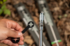 OMC HEIST Stainless Steel Auger Point Bank sticks