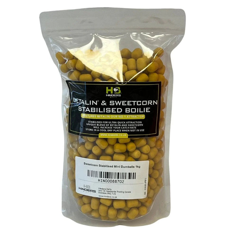 Hinders Betalin & Sweetcorn Stabilised Boilies