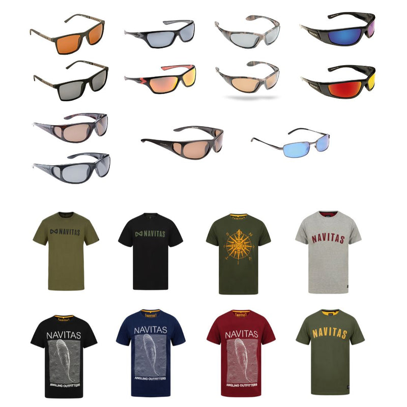 Navitas T-Shirt and Polarized Sunglasses Bundle