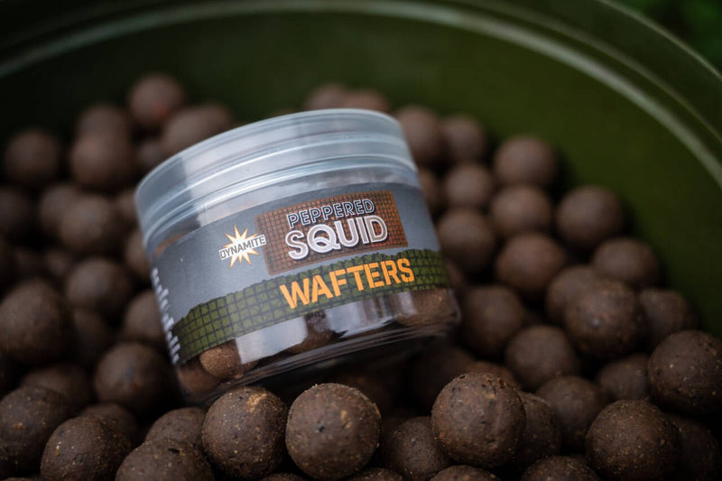 Dynamite Baits Peppered Squid Wafters 15mm