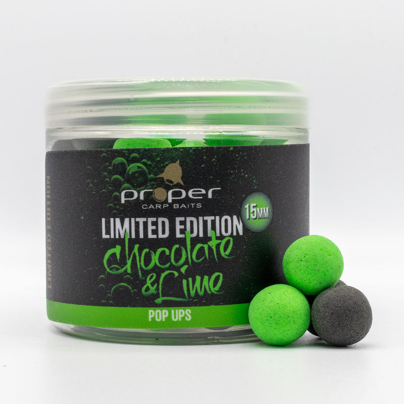 Proper Carp Baits Limited Edition Chocolate & Lime Pop-Ups