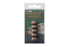 E-SOX Pike Float Weights