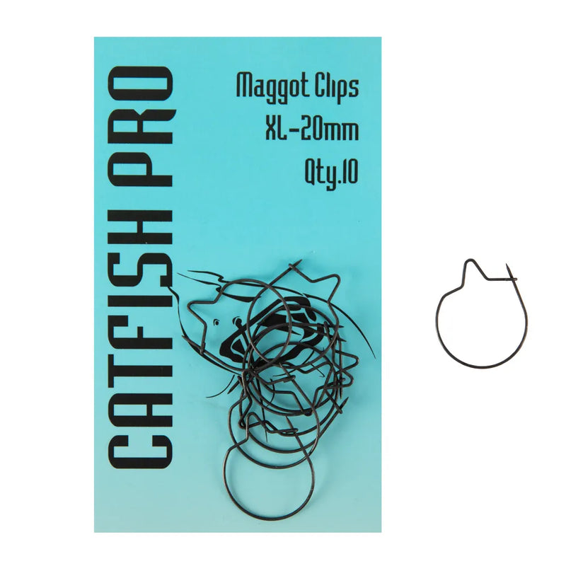 Catfish-Pro Maggot Clips XL-20MM