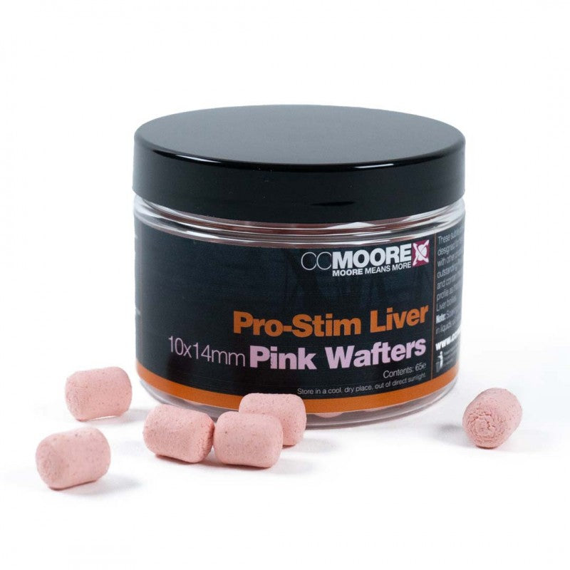 CC Moore Pro Stim Liver Pink Dumbbell Wafters
