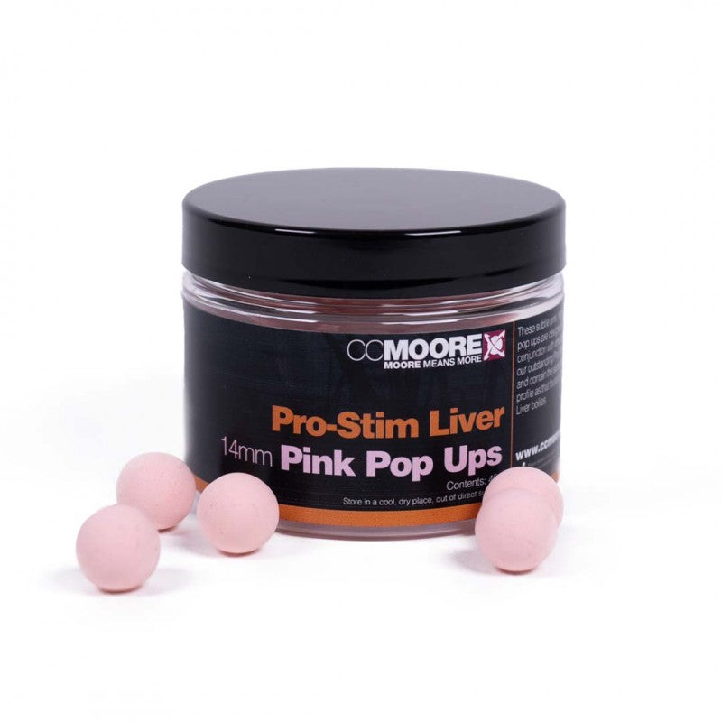 CC Moore Pro Stim Liver Pink Pop-Ups