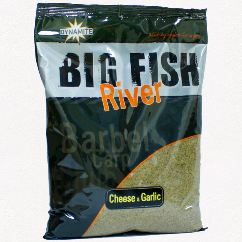 Dynamite Baits BIG FISH RIVER Cheese & Garlic Groundbait