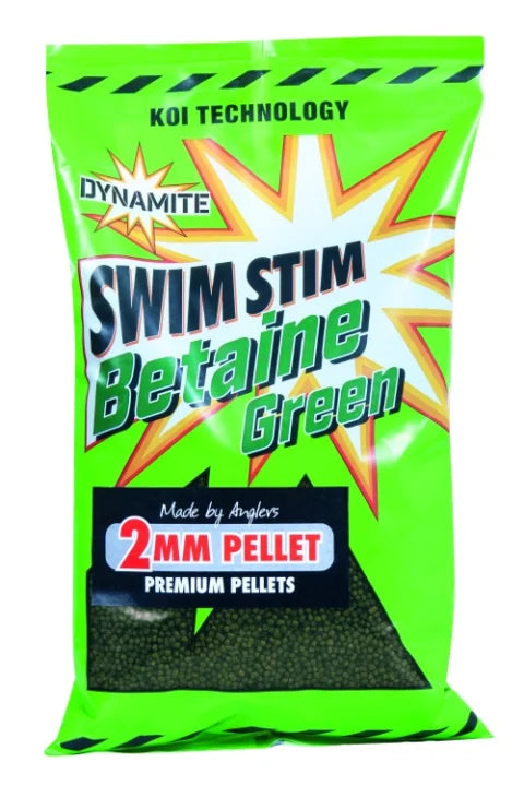 Dynamite Baits SWIM STIM Betaine Green pellets