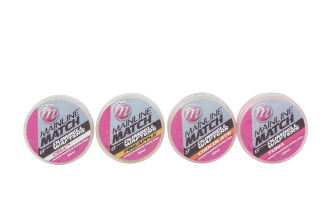MAINLINE MATCH DUMBELL WAFTERS 8MM 50ML JAR