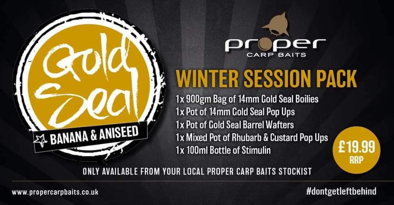 Proper Carp Baits Gold Seal Winter Session Pack