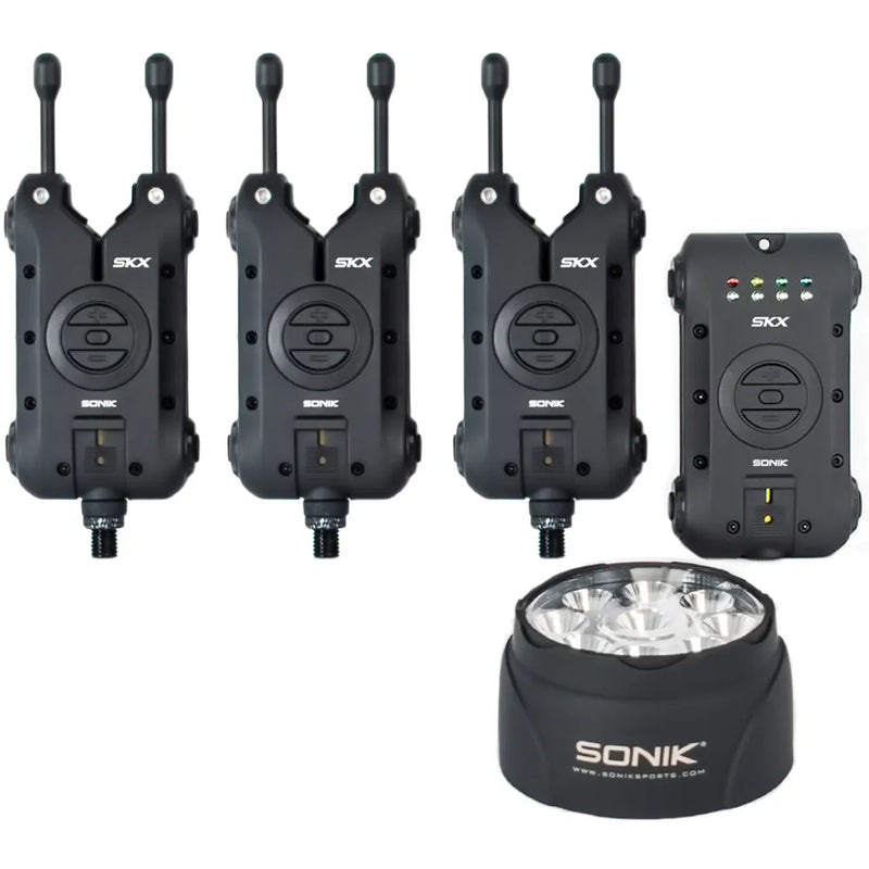 Sonik SKX 3+1 Alarm / Bivvy Lamp Set