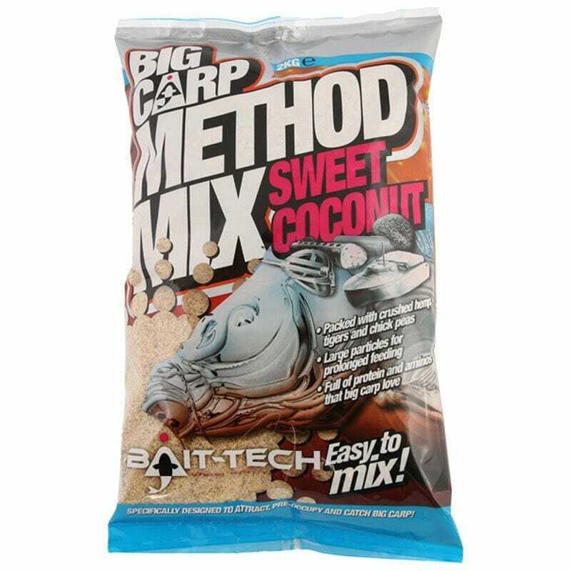 Bait Tech Big Carp Sweet Coconut Method Mix