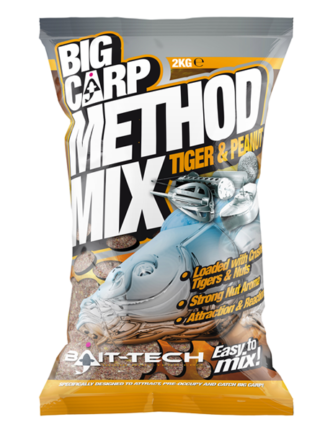 Bait Tech Big Carp Tiger & Peanut Method Mix