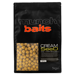 Munch Baits Cream Seed Boillies (14mm/18mm - 1kg/5kg)