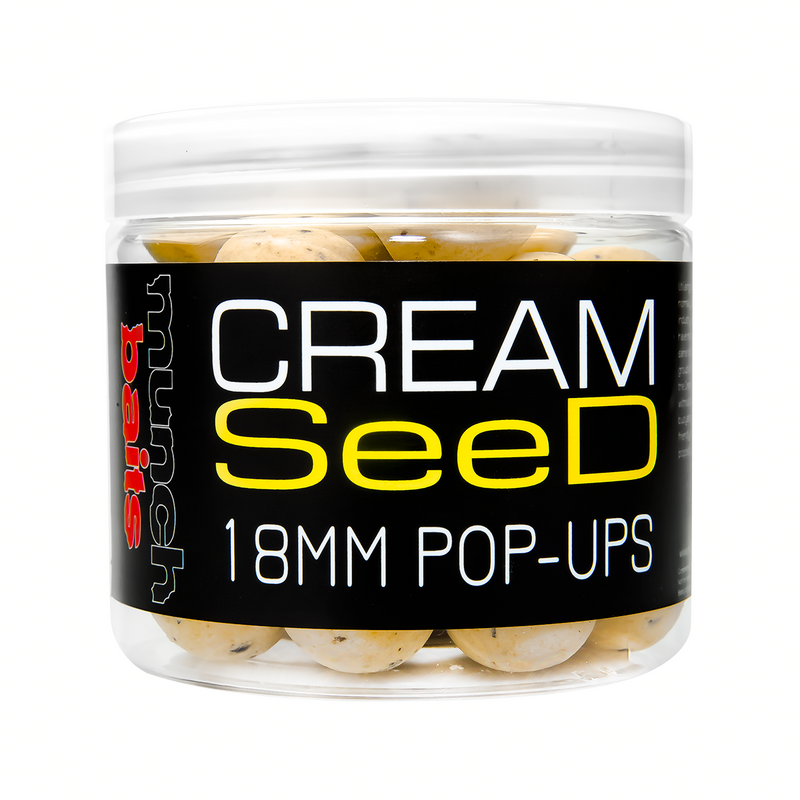 Munch Baits Cream Seed Pop-Ups (14mm/18mm)