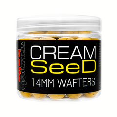 Munch Baits Cream Seed Wafters (14mm/18mm)